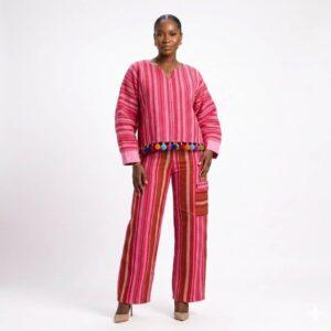 Aso Oke top and pant