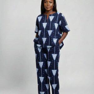 Unique top and trouser